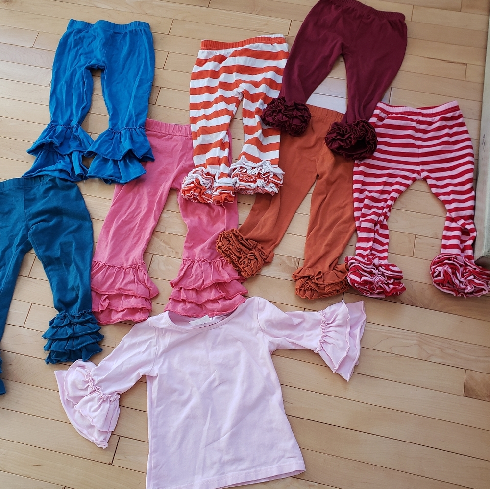 Girls ruffle lot